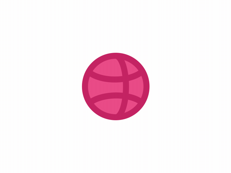 Dribbble Icon animation ae dribbble icon dribbble icon animation dribbble logo animation gif icon animation loader animation logo animation loop motion design motion graphic spinning