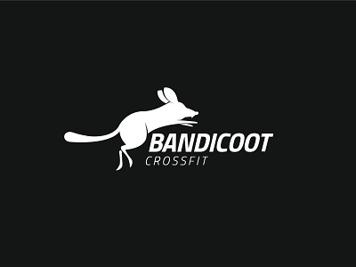 BANDICOOT | Logo animal bandicoot bw crossfit logo logotype sport
