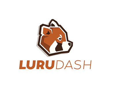 Lurudash Logo Design animal design illustration illustrator logo red panda symbol