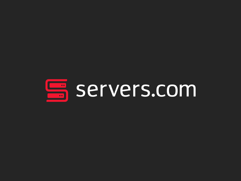 Servers.com logo animation animation hosting logo motion servers