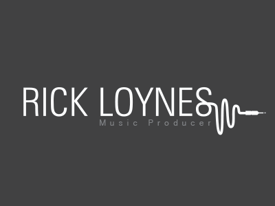 Rick Loynes Music branding final copy identity logo music music producer