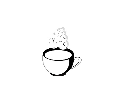 Tea Time Logo cafe coffee decoration design graphic design illustration logo restaurant tea