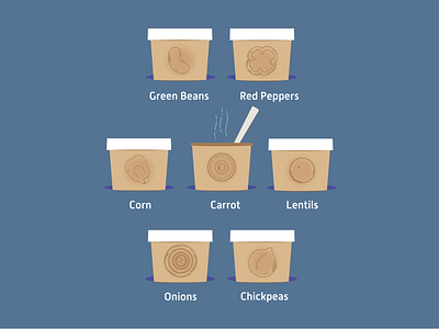 Veggie Soup blue branding food graphic design illustration illustrator ingredients post socialmedia soup vector veggie
