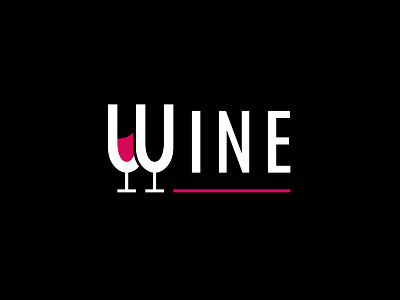 Wine glass glasses lettering logo wine wine glass
