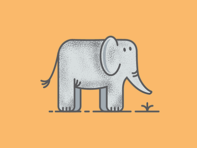 Elephant animal elephant illustration vector