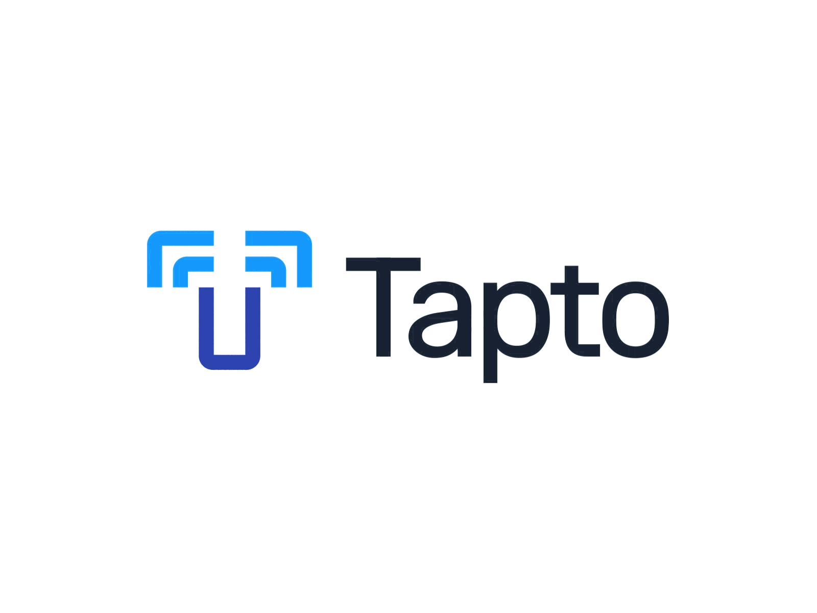 Tapto | Logo animation animation branding logo animation logo design logo design branding logo identity logotype mobile phone phone animation phone mockup sell sells t letter t letter logo