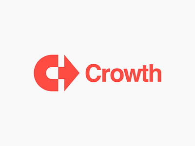Crowth | Logo design arrow arrow direction symbol arrow logo branding c letter c letter logo group company grow up investment logo mark logo proposal mark unused oleg coada unused concept