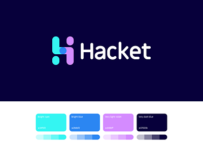 Hacket | Logo design arrow direction logo brand identity branding branding and identity h letter logo identity branding logo design logo design branding logodesign logotype people community team together identity branding unused concept unused logo