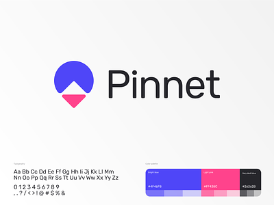 Pinnet | Logo design concept