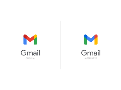 Gmail logo redesign idea by Oleg Coada on Dribbble