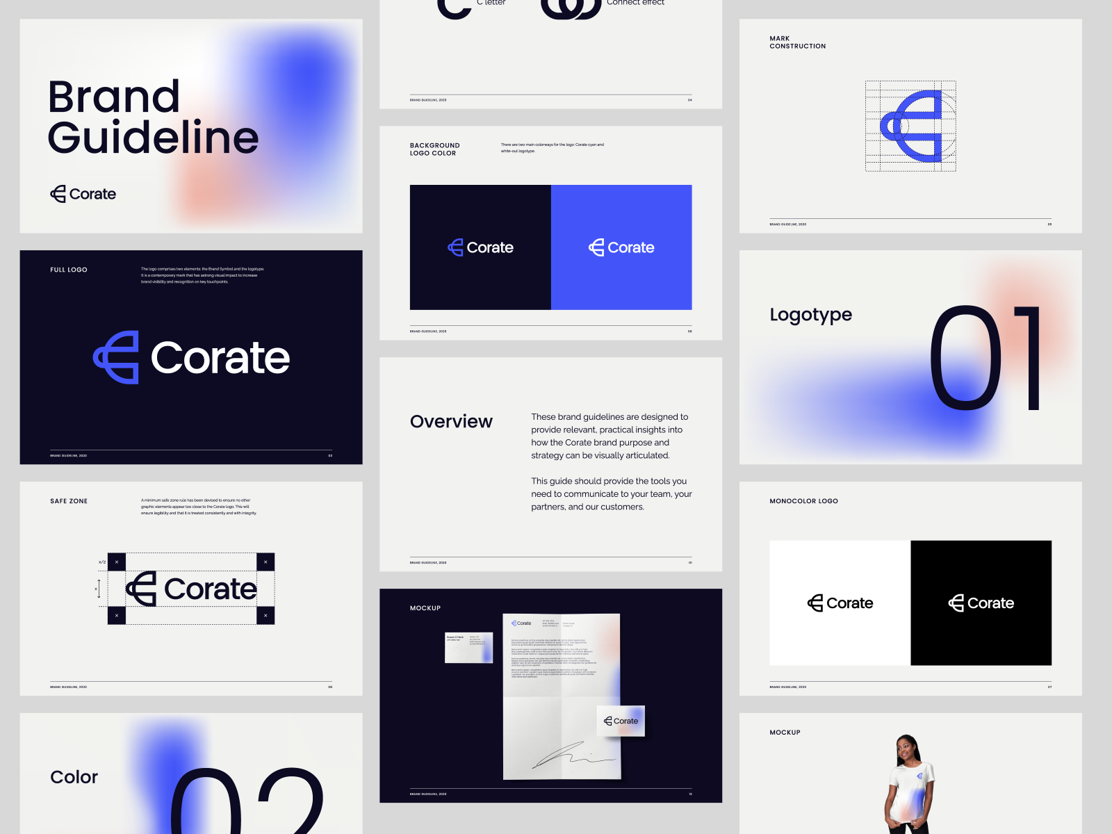 Corate | Brand Book by Oleg Coada on Dribbble