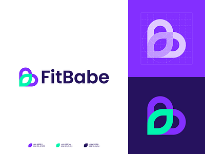 FitBabe | Logo version 1 2d branding branding and identity design digital digital design fitness logo free goo logo identity identity branding logo logo design logo design branding logotype organic logo women product