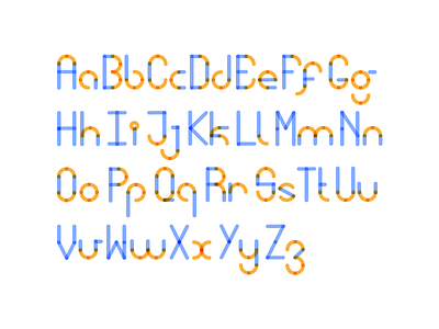 Typo font overlay play type
