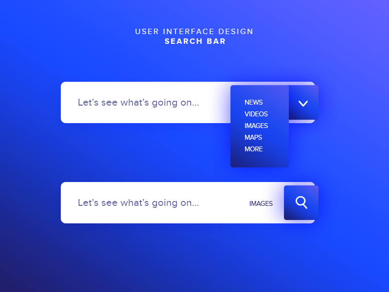 Search User Interface by Jack Earsman 😎 on Dribbble