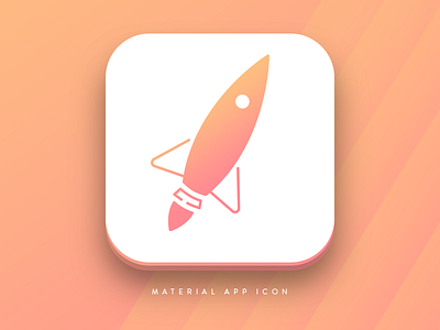 App Icon - Materialistic Design app icon app icon ui daily ui daily ui app icon design material material design minimalist photoshop ui user interface