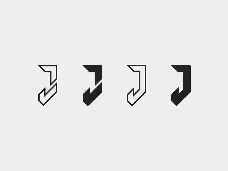 Logo J : Monogram Logo D + J by Pino17 on Dribbble / Check spelling or