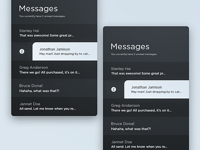 Mobile Messaging App app app ui messaging app minimal ui user interface