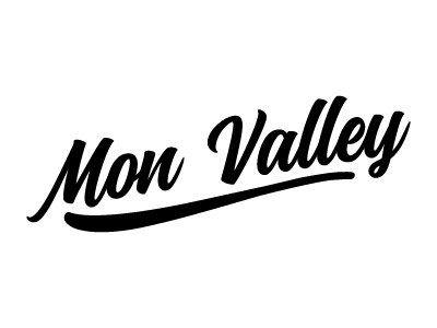 Mon Valley [WIP] history mon valley pennsylvania swashes typography vintage