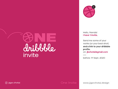 Dribbble Invite Giveaway