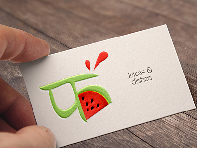 Falashin | Logo Design card dribbble fruit green identity juice logo logo design pink presentation sanskrit watermelon