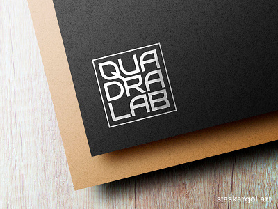 Logo Design for Quadra Lab branding design graphic design logo typography vector