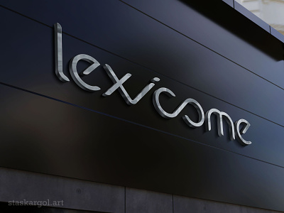 Logo design for Lexicome branding design graphic design logo typography vector