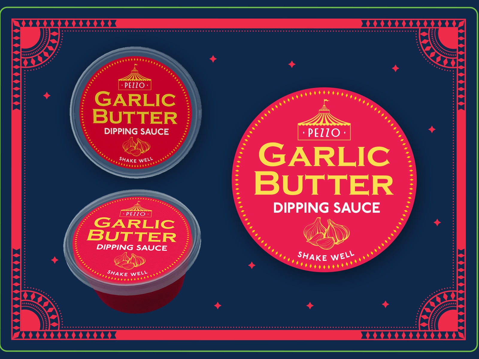 Garlic Sauce Can Sticker Design by MD. Rakib Hasan on Dribbble