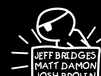 True Grit Movie Poster | Keith Haring 4th 4thmay bridges coen damon grit haring keith may movie movieposter poster true truegrit