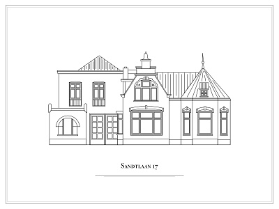 This is My House black building drawing home house illustration line white