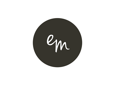 Elissa Mae Creative | Mark brand identity brand mark branding logo sketch app