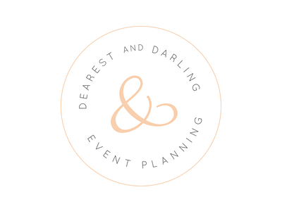 Dearest & Darling | Brand Mark brand identity brand mark branding design illustrator logo sketch app typography