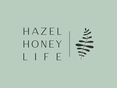 Hazel Honey Life — Primary Logo