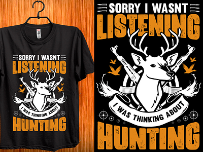 hunting t-shirt design