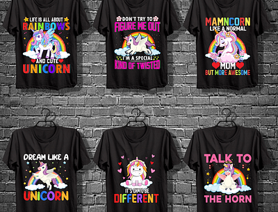 UNICORN T-SHIRT DESIGN. best t shirt cute design designer graphic design illustration t shirt typography unicorn vector