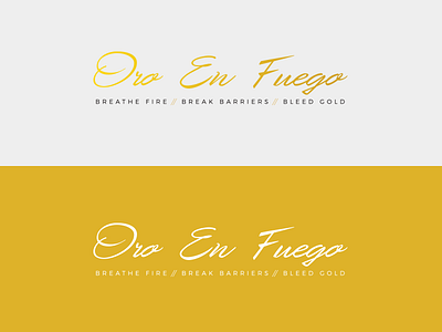 Oro En Fuego Logo