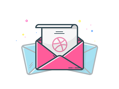 Invite Giveaway away contest draft dribbble give giveaway invitation invite request