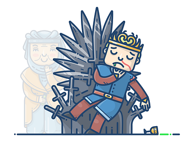 Joffrey Baratheon baratheon boy crown game of thrones got joffrey king poison throne