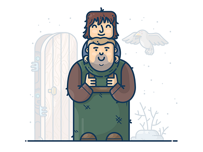 Hodor And Bran Stark