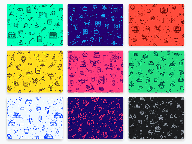 Download Animated Pattern Designs Themes Templates And Downloadable Graphic Elements On Dribbble