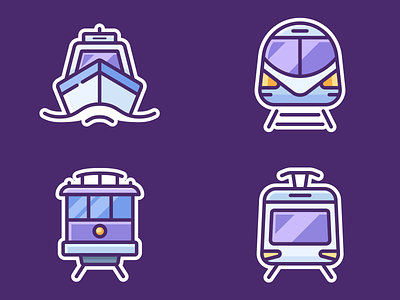 Google Pigeon Icons