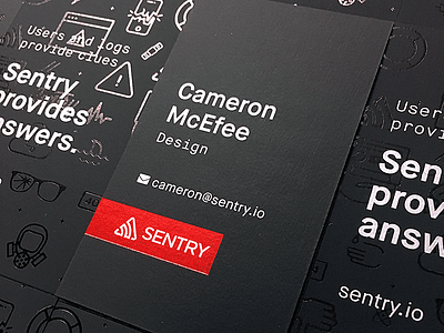 Sentry Business Cards