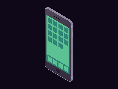 iPhone iphone isometric