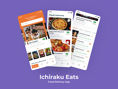 Ichiraku Foods UI Design