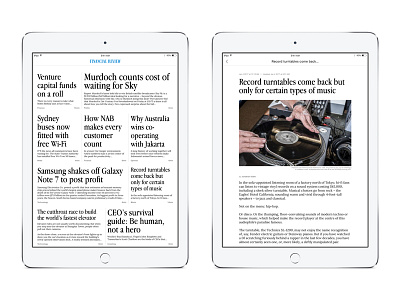 News Concept afr concept news newspaper tablet