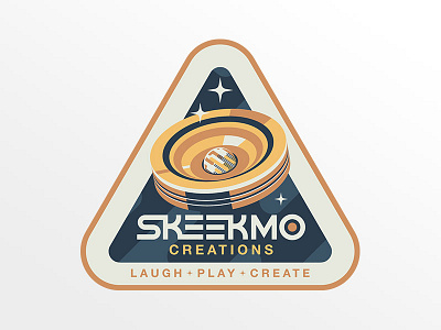 Skeekmo Creations Patch patch space toys vector