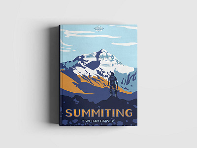 Summiting book cover illustration summiting william harvey