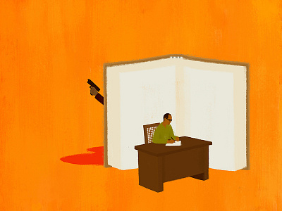 India's Attack on Free Speech conceptual editorial illustration india negotiation peace rights talks