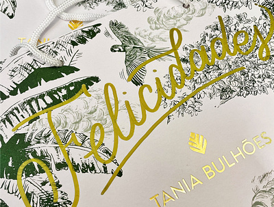 Tania Bulhões: Custom Calligraphy on-site calligraphy christmas custom calligraphy graphic design lettering luxury brand perfumery retail tania bulhoes typography