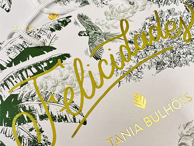 Tania Bulhões: Custom Calligraphy on-site