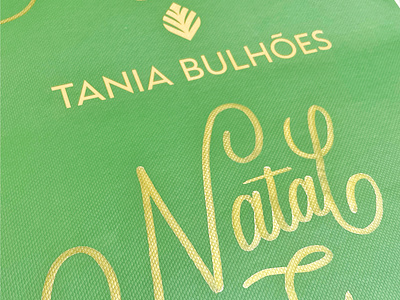 Tania Bulhões: Custom Calligraphy on-site